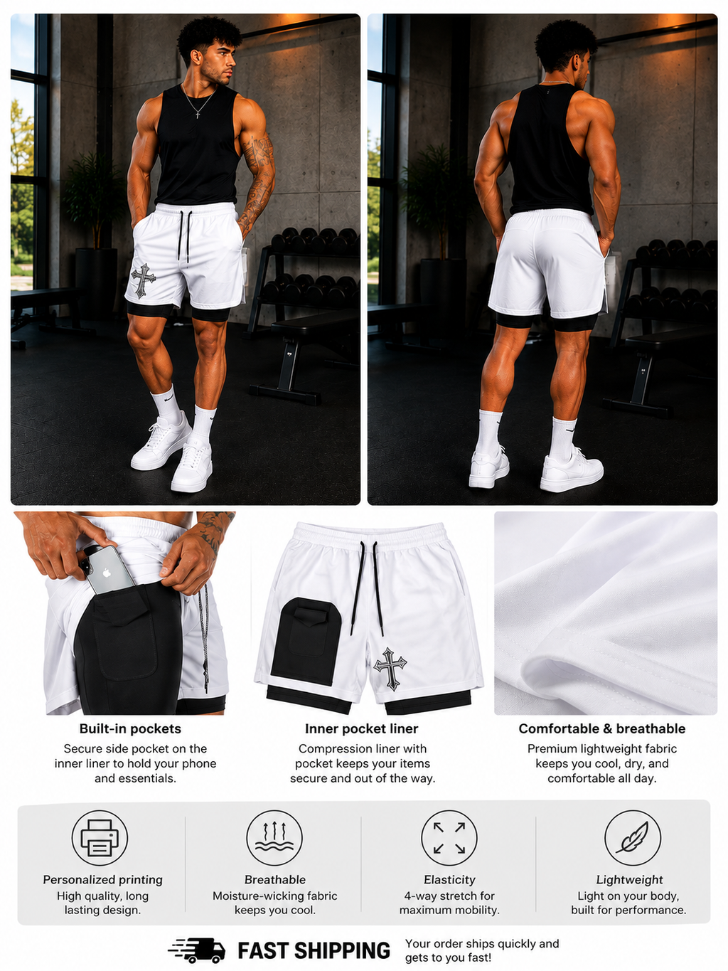 Active Wear Shorts