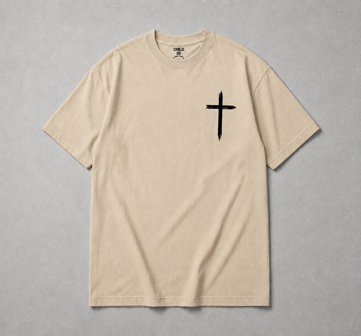 Child of God Oversized Beige T-Shirt