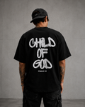 Child of God Oversized Black T-Shirt