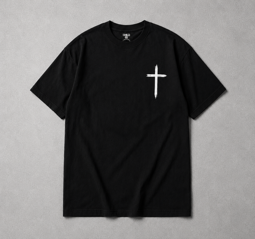 Child of God Oversized Black T-Shirt