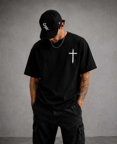 Child of God Oversized Black T-Shirt